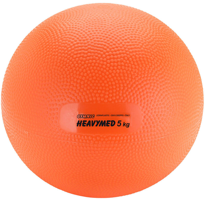 Gymnic Medizinball Heavymed, 5.000 g, ø 23 cm, Orange