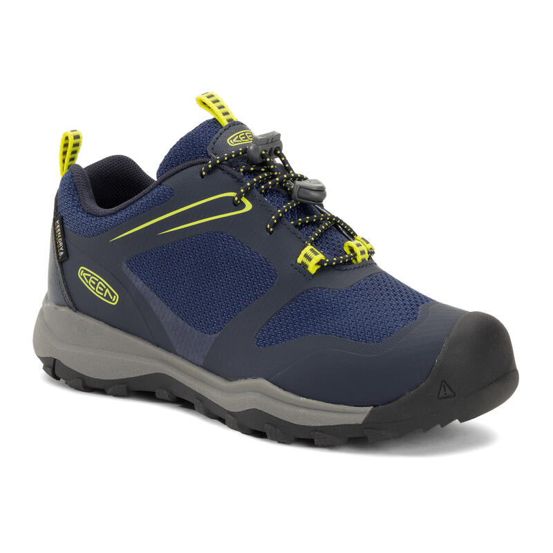 KEEN Wanduro Low WP gyermek trekking cipő