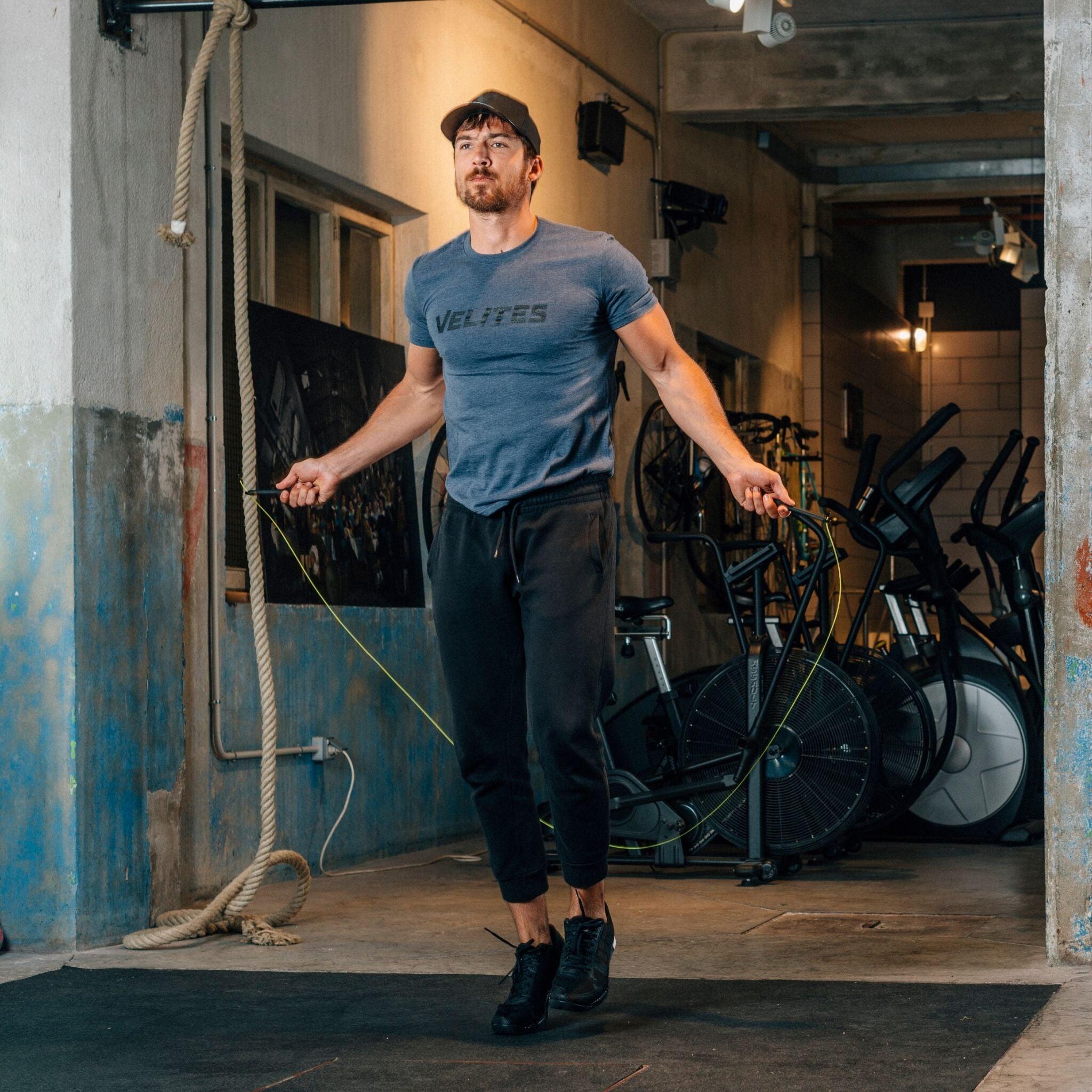 Crosstraining Velites Fire 2.0 zwart ultralicht springtouw 5/7
