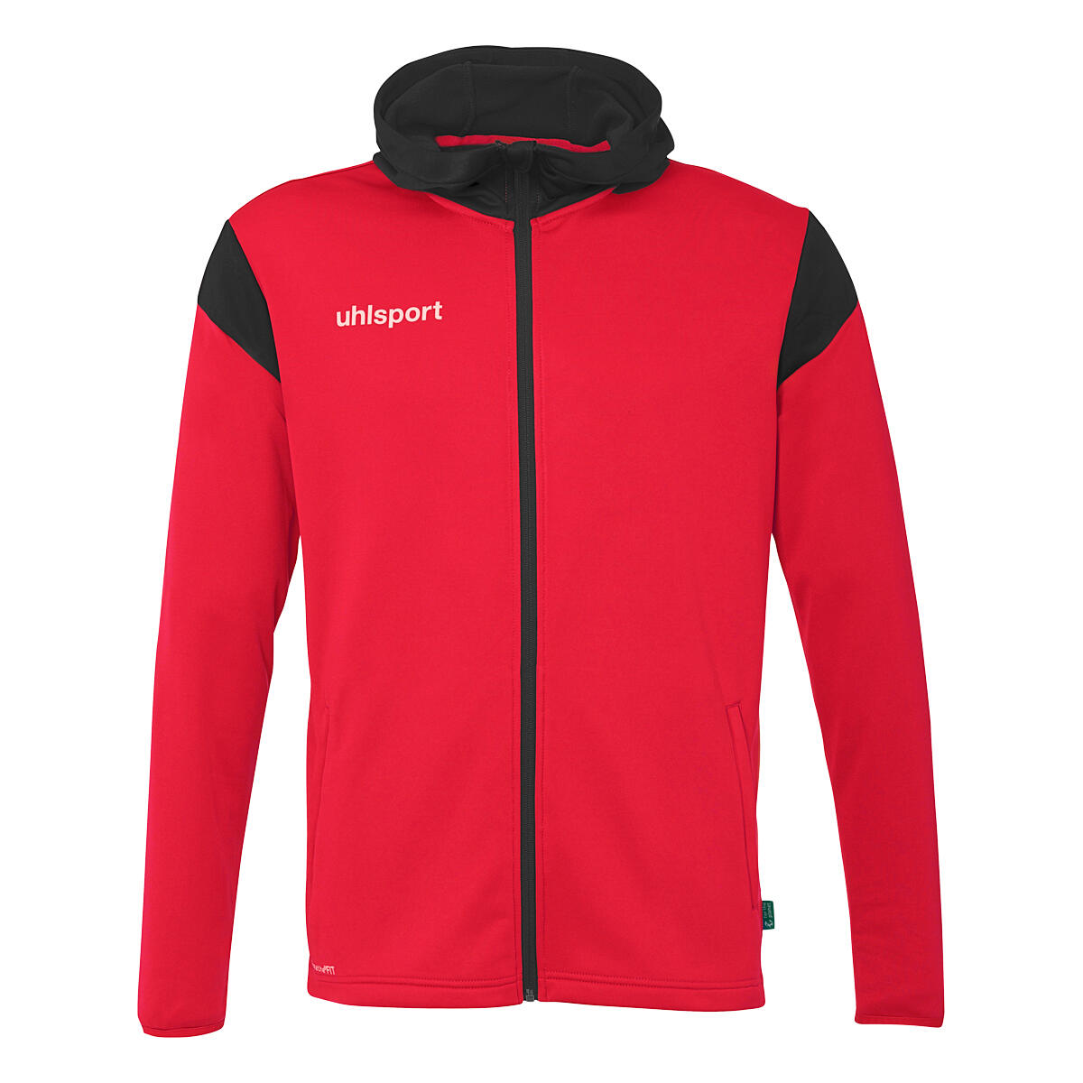 Uhlsport - Veste À Capuche Squad 27 Track Hood Uhlsport - Veste - Noir|rouge - 52 2xl - Decathlon