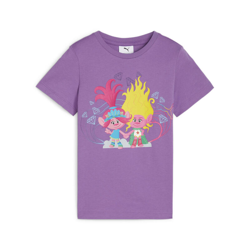 T-shirt PUMA x TROLLS per bambini PUMA Ultraviolet Purple