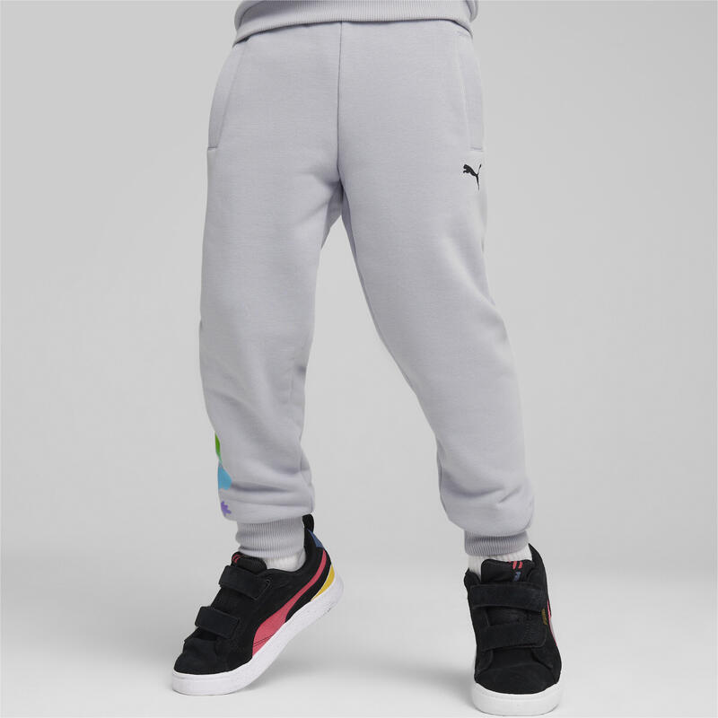 PUMA x TROLLS sweatpants voor kinderen PUMA Gray Fog