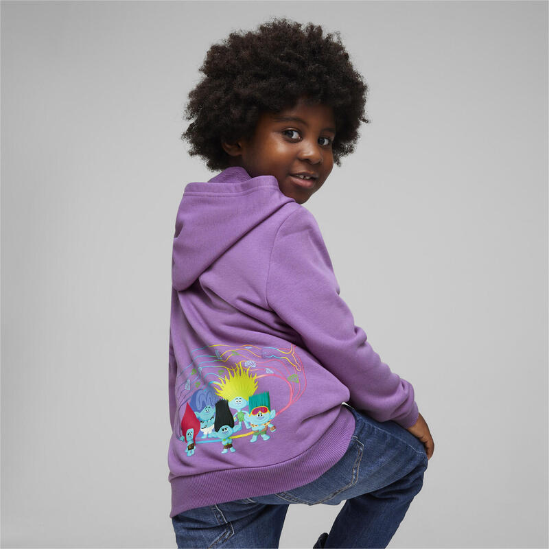 Hoodie PUMA x TROLLS Enfant PUMA Ultraviolet Purple