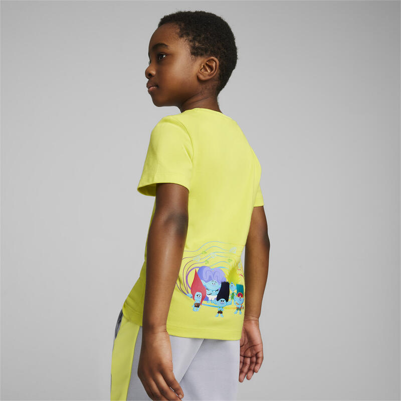 T-shirt PUMA x TROLLS Enfant PUMA Lime Sheen Green