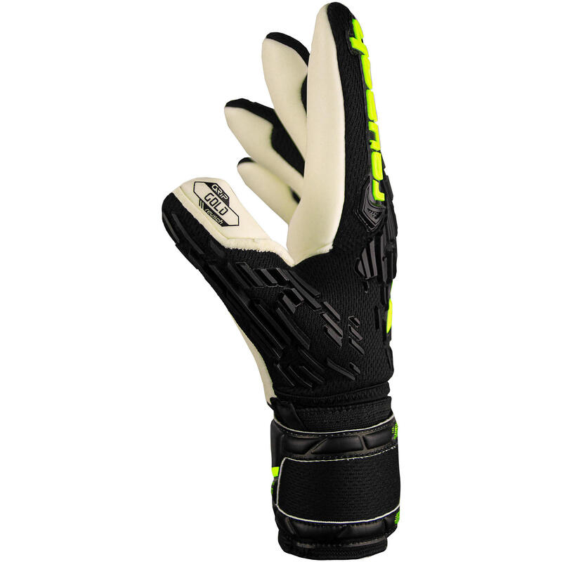 Rękawice bramkarskie dziecięce REUSCH Attrakt Freegel Gold Finger Support