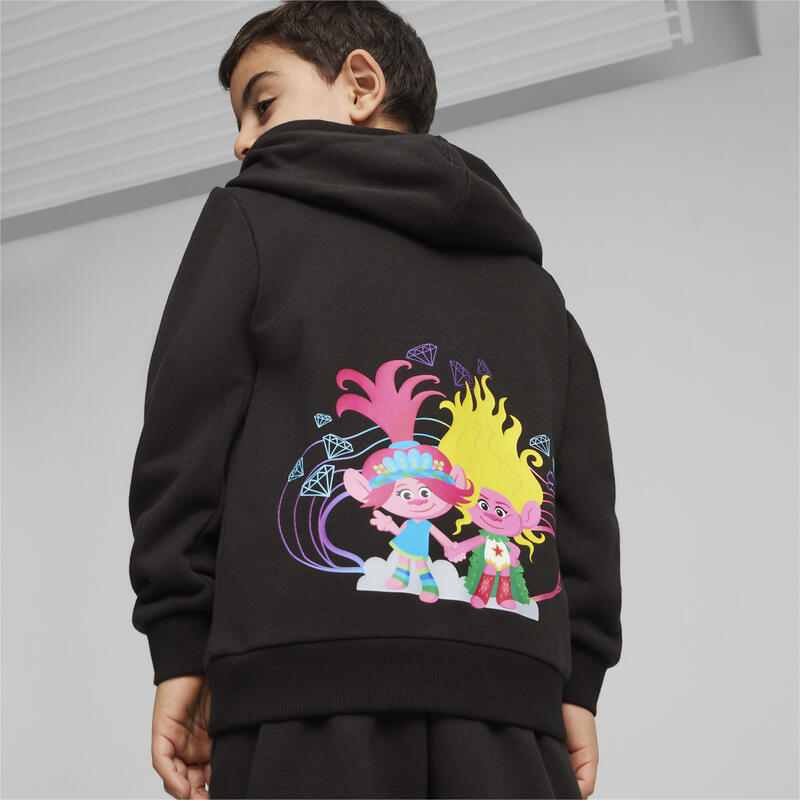 PUMA x TROLLS Hoodie voor kinderen PUMA Black