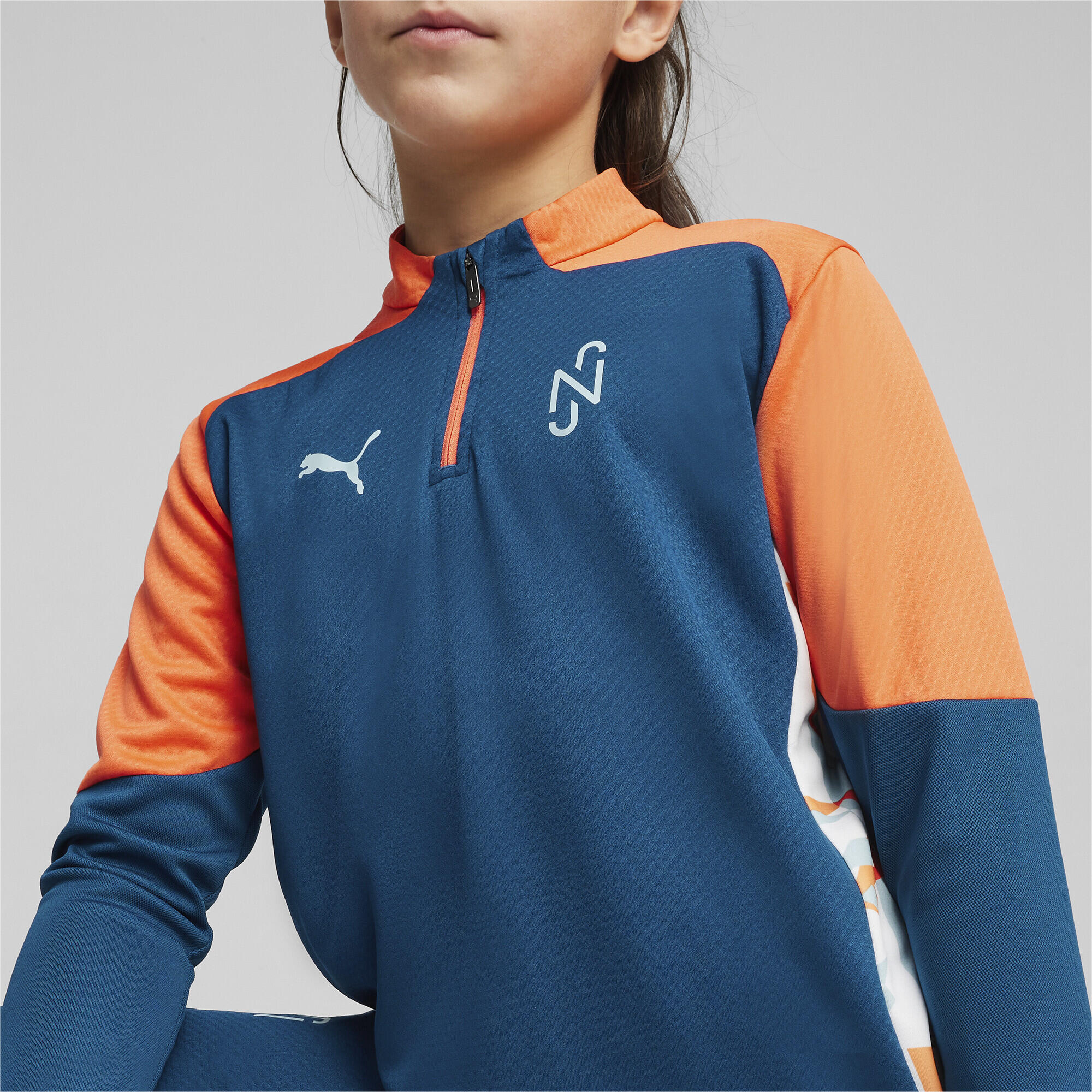 Casaco futebol PUMA x NEYMAR JR Creativity Youth Quarter-Zip 3/6