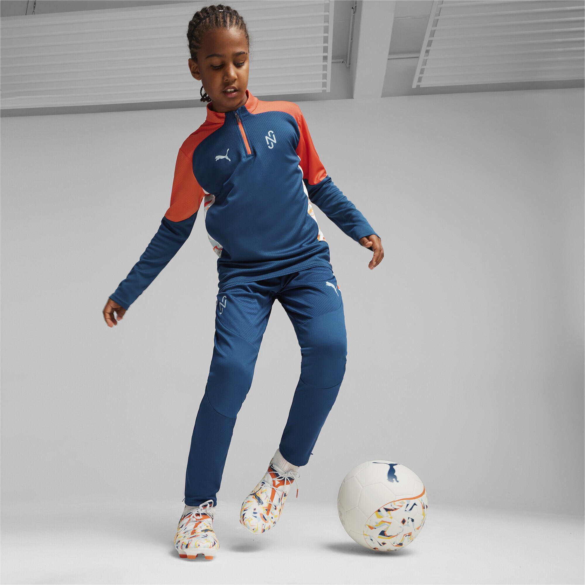 Casaco futebol PUMA x NEYMAR JR Creativity Youth Quarter-Zip 5/6