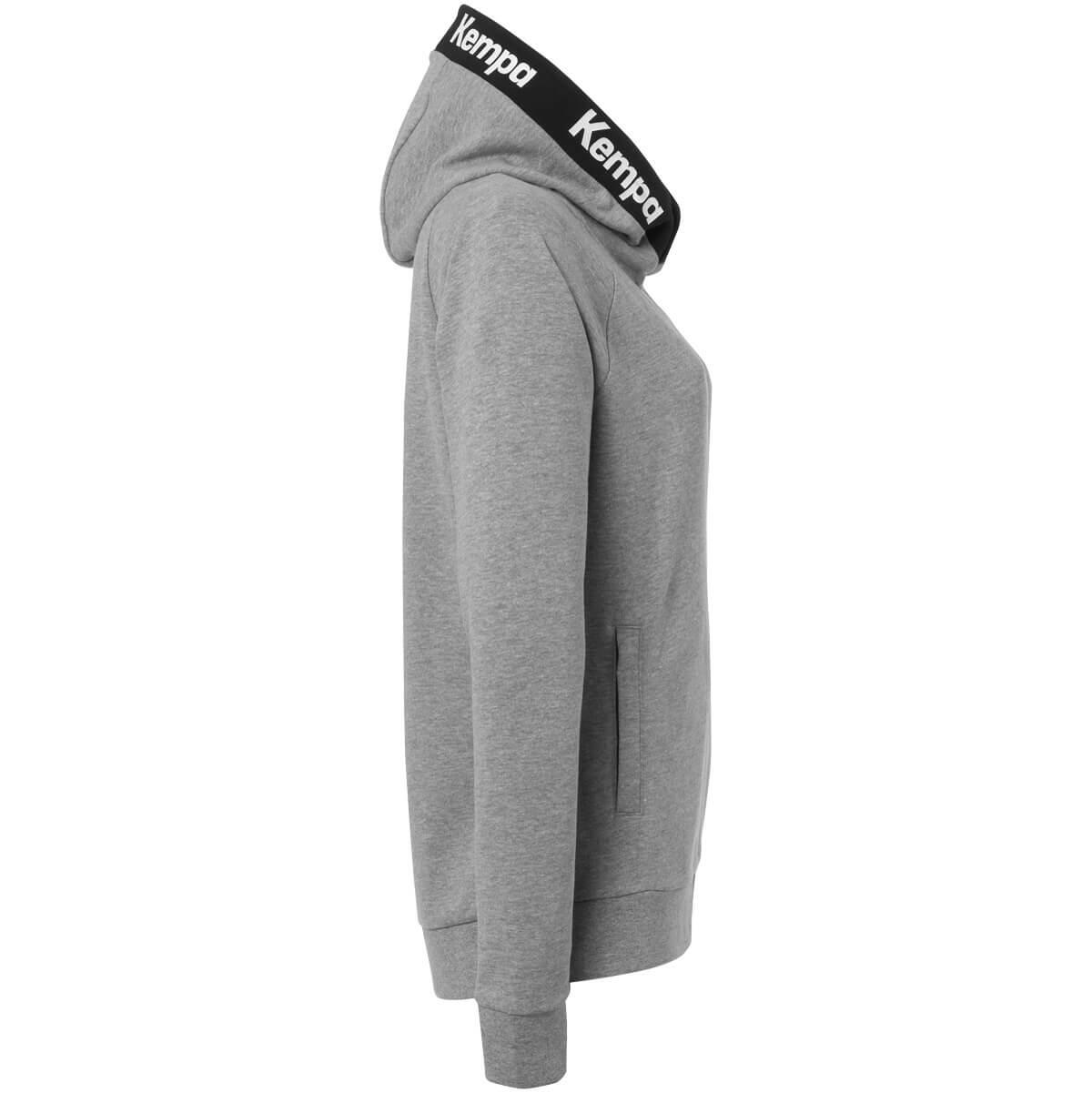 Felpa a girocollo con cappuccio da donna Kempa Core 26 3/5
