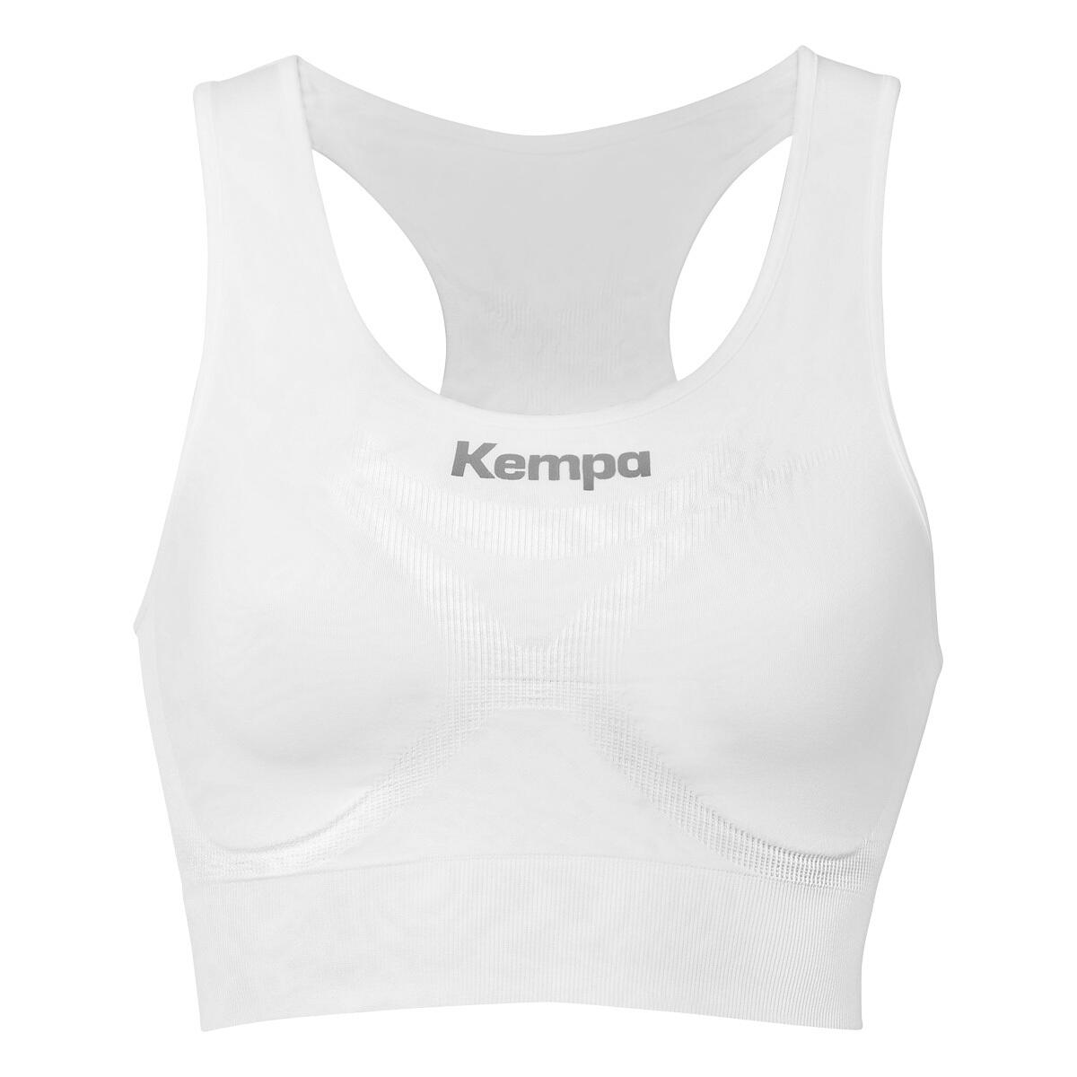 Kempa - Sports Bra Performance Pro Women Kempa - T-shirt Crop Top - Blanc|noir - 38 S - Decathlon