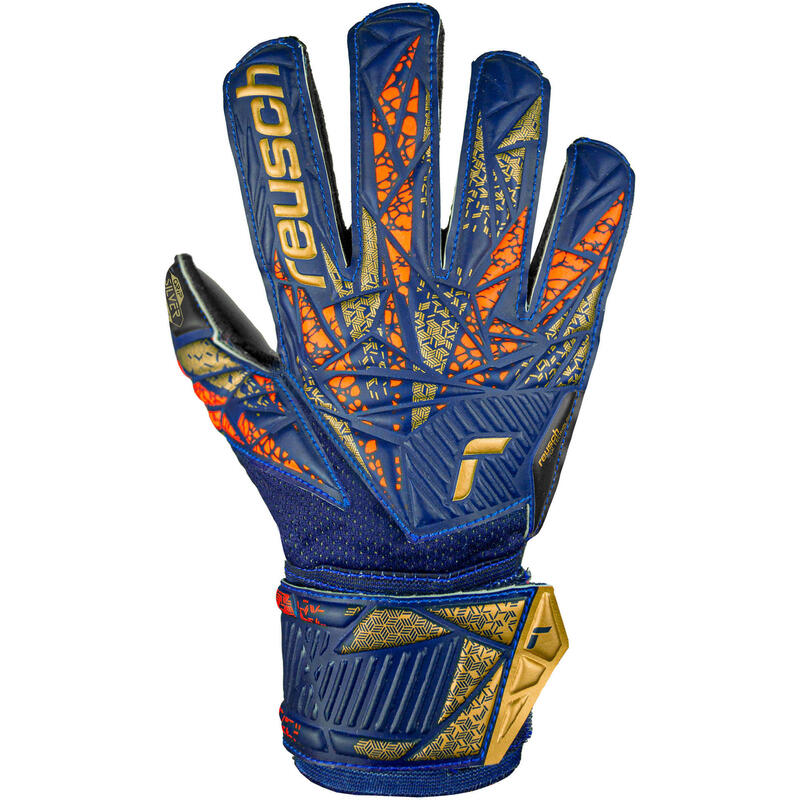 Luvas de guarda-redes para crianças Reusch Attrakt Silver