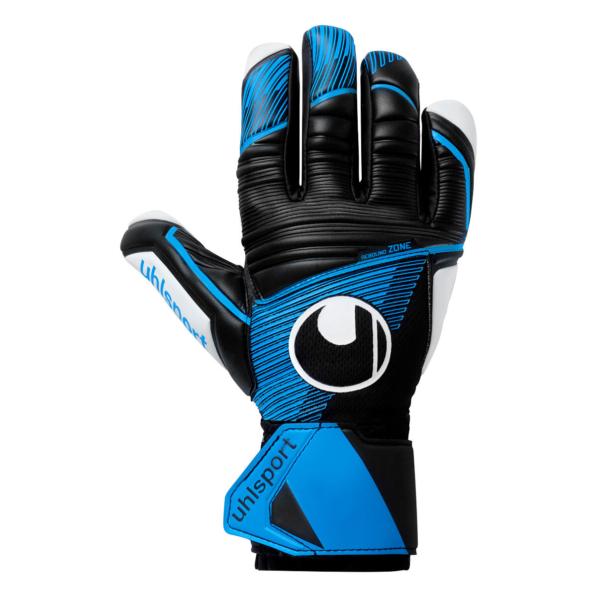 Uhlsport - Gants De Gardien De But Soft Hn Comp Uhlsport - Gants De Gardien - Blanc|bleu|gris|noir - 3 - Decathlon