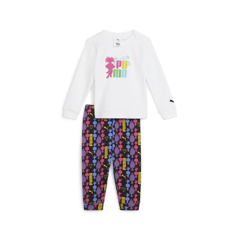 Set jogger PUMA x TROLLS per neonati PUMA White