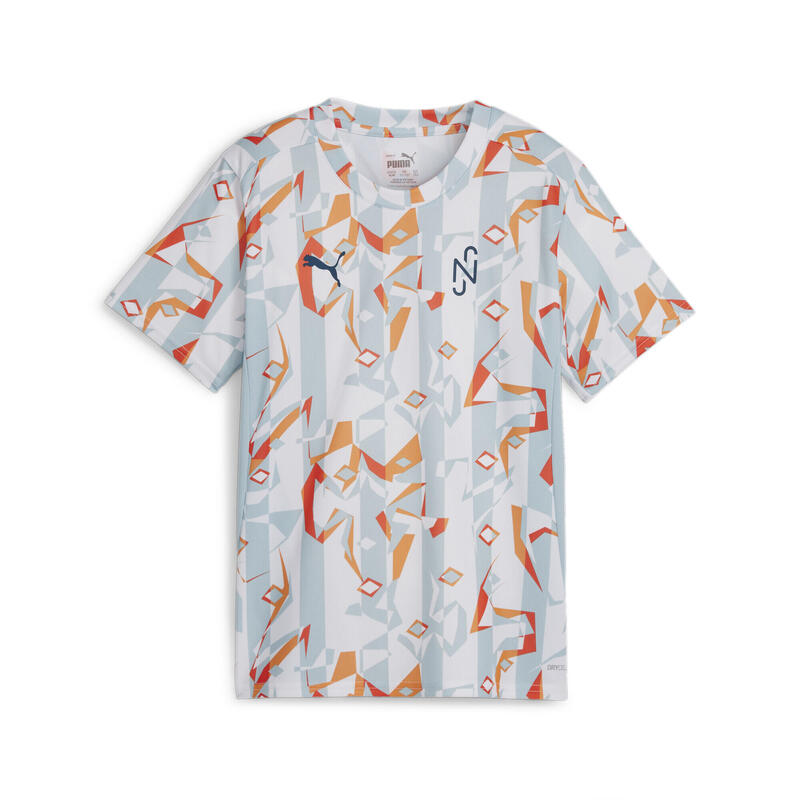 Camiseta Niño PUMA x NEYMAR JR Creativity PUMA White Hot Heat Orange