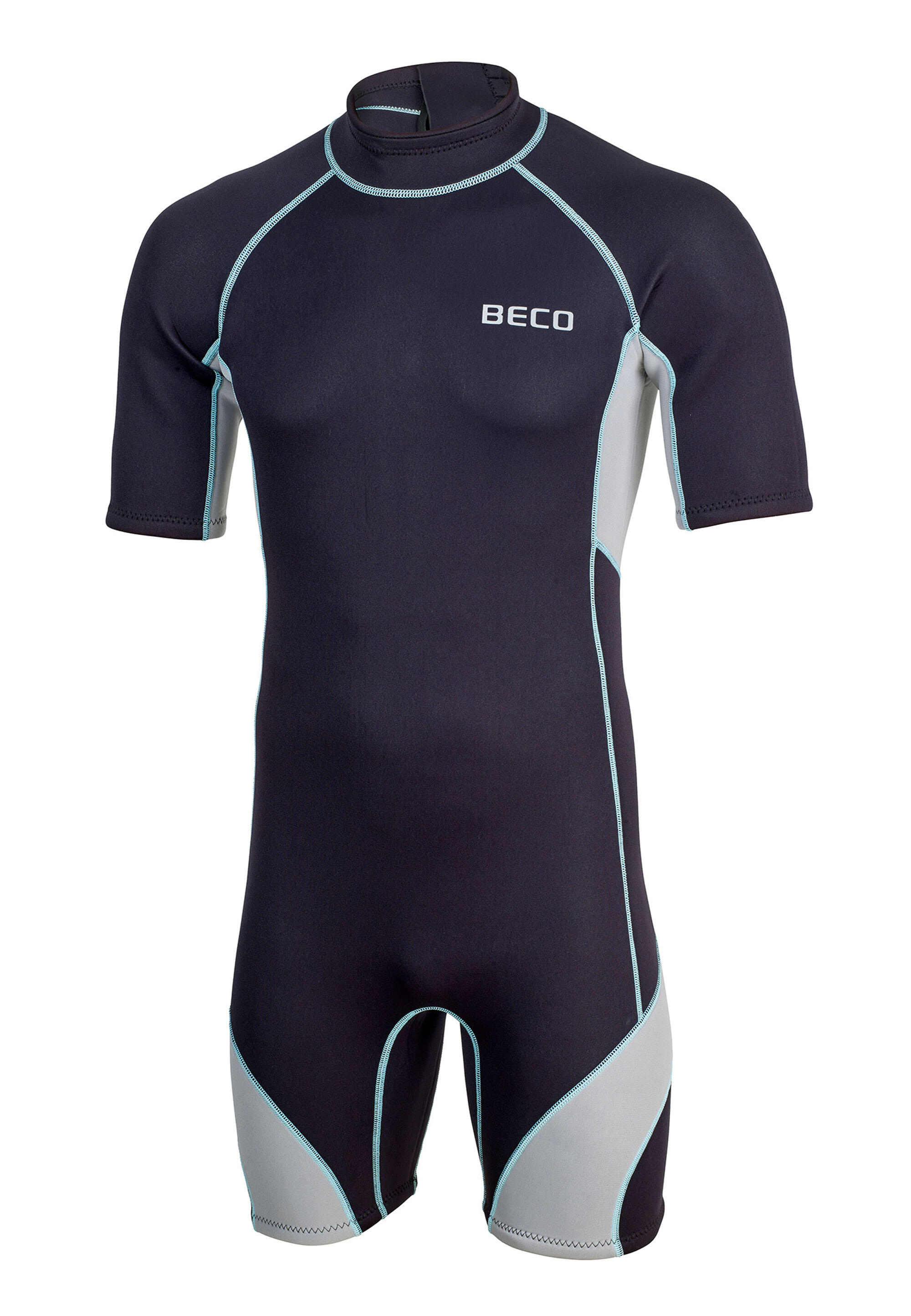Beco En's Wetsuit Shorty Naxos | Black/grey 2/5