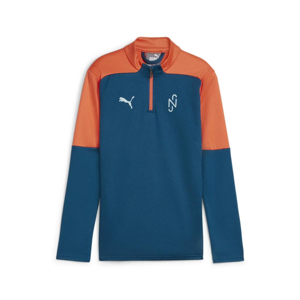 Blouse Puma Neymar Jr Creativity 14 Zip Top Jr, Blue, Kids