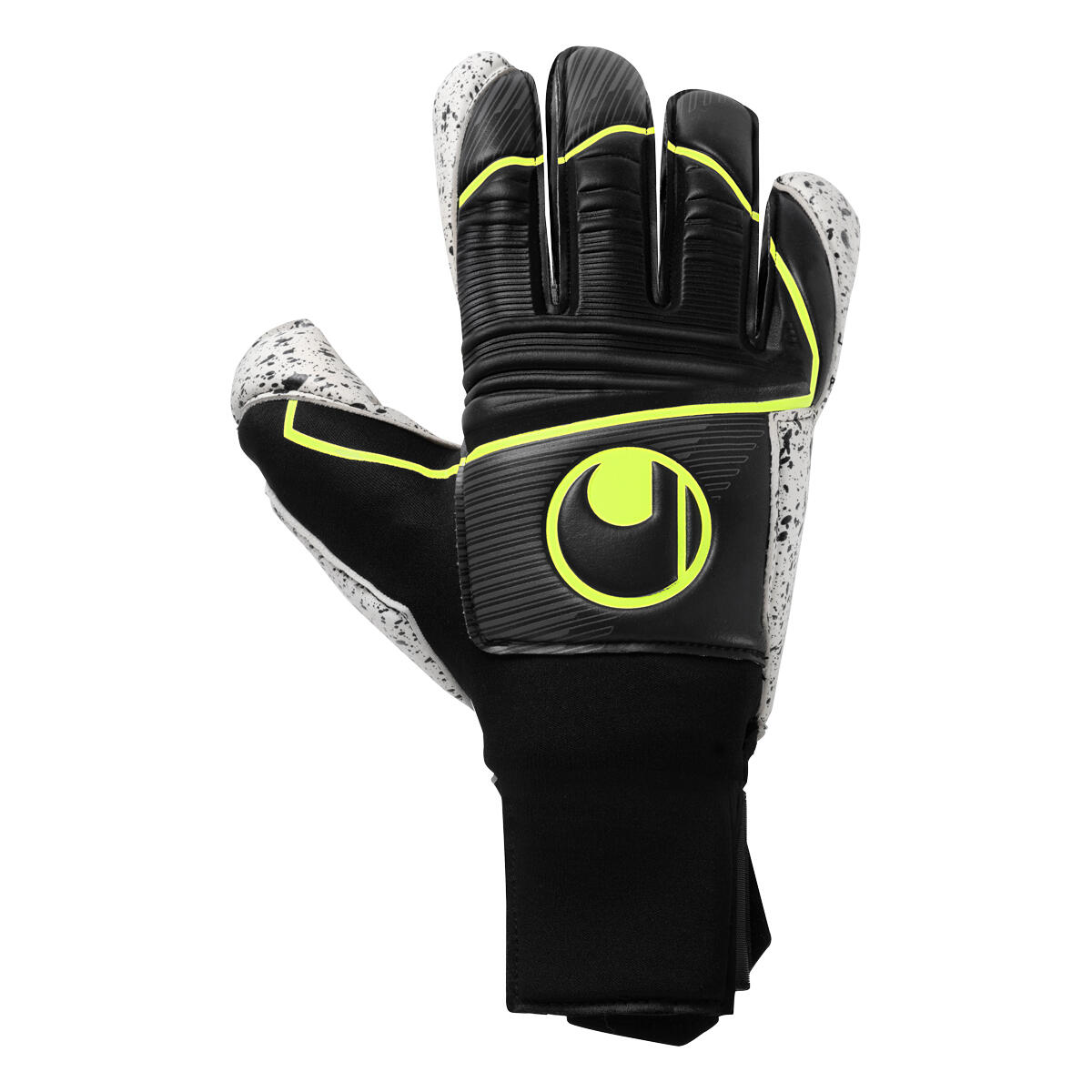 Uhlsport - Gants De Gardien De But Supergrip+ Flex Frame Carbon Uhlsport - Gants De Gardien - Blanc|jaune|noir -  8 À 10 Ans - Decathlon