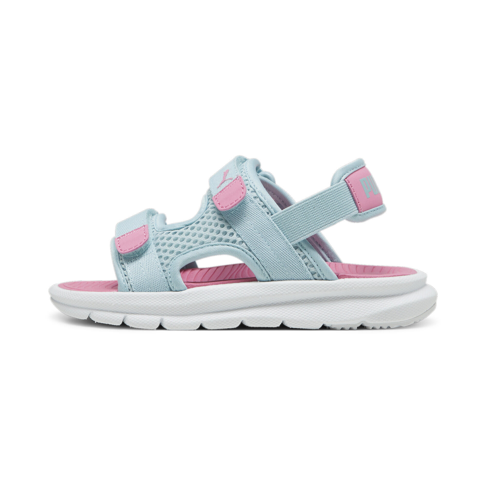PUMA Evolve sandalen voor kinderen PUMA Turquoise Surf Fast Pink White Blue 3/6