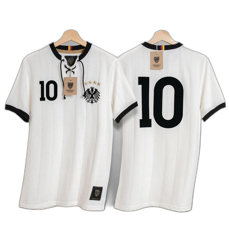 T-Shirt Die Adler Retro avec Lacets Football Adulte Vintage