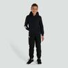 Rugby Hoodies - Unisex Kinderen Zwart