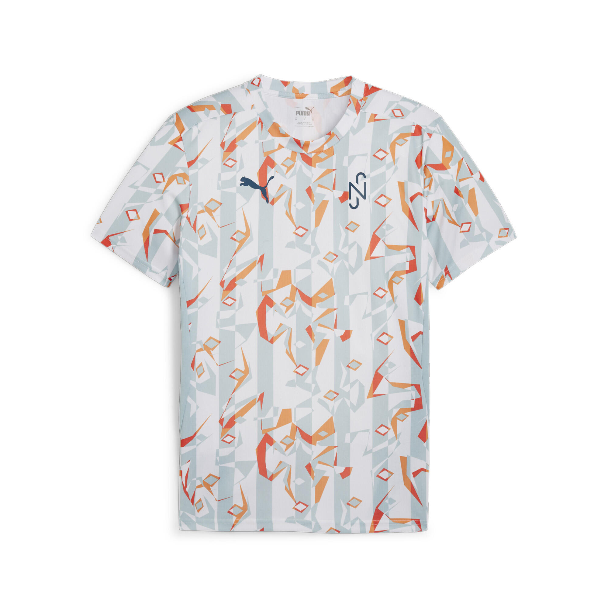 PUMA x NEYMAR JR Creativity Fußballtrikot Herren PUMA White Hot Heat Orange 1/6