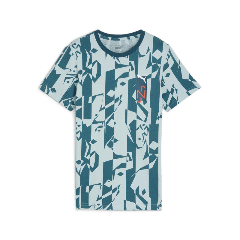 Camiseta Niño PUMA x NEYMAR JR Creativity PUMA Ocean Tropic Turquoise Surf Blue