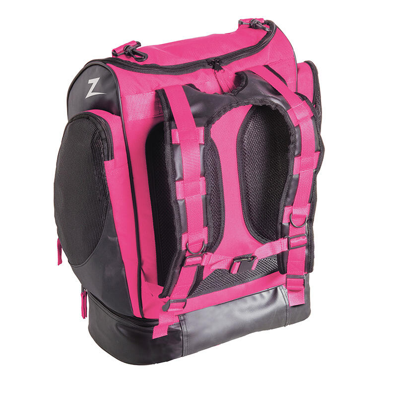 ZOGGS Tour Rucksack 40 L - Schwarz/Rosa 2/2