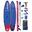 Prancha de Stand Up Paddle Insuflável- Kit AQUAPLANET 10'6 - Vermelho/azul