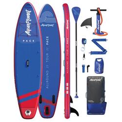 AQUAPLANET Opblaasbare Sup - Pace Rood & blauw