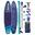 AQUAPLANET Kit Stand Up Paddle Gonflable - Pace Sarcelle et minuit