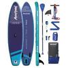 AQUAPLANET Kit Stand Up Paddle Gonflable - Pace Sarcelle et minuit