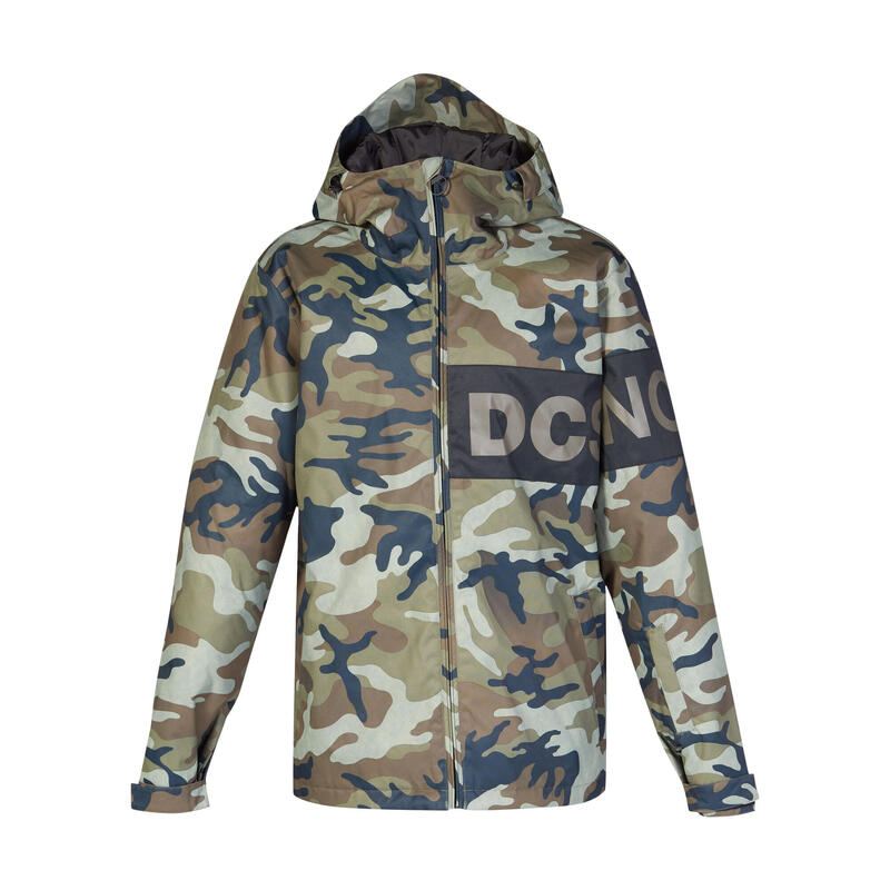 Chaqueta de snowboard para hombre DC Propaganda verde ADYTJ03047-XGCK L