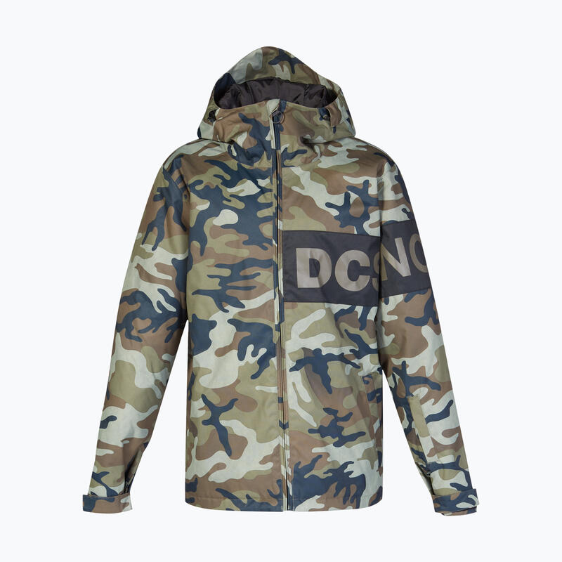 Chaqueta de snowboard para hombre DC Propaganda verde ADYTJ03047-XGCK L