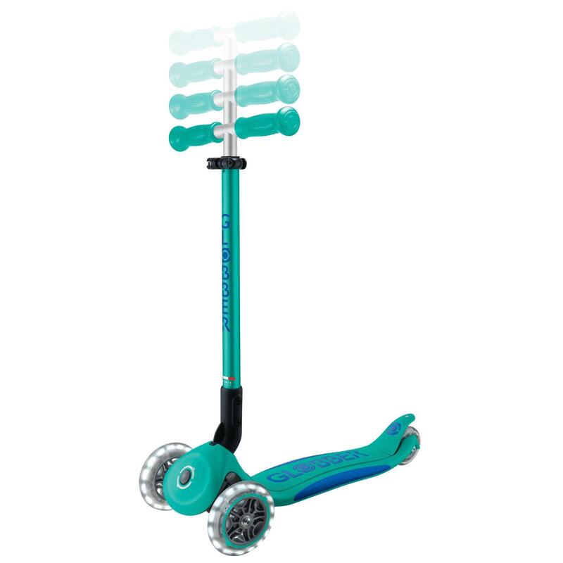 Globber Primo Foldable Plus Lights Groen