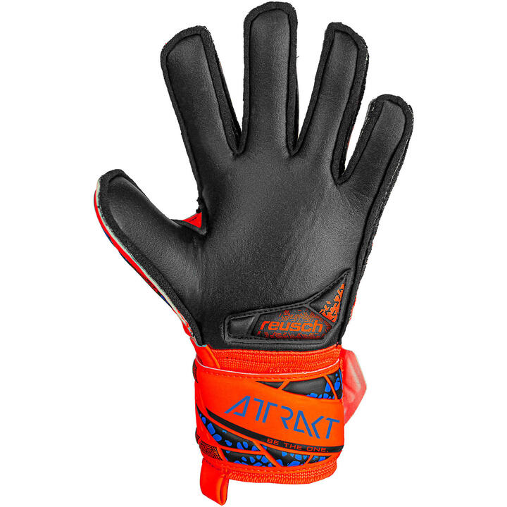 Gants de gardien de but unisexes Attrakt Freegel Silver Jr Gants de gardien de but unisexes Attrakt Freegel Silver Jr