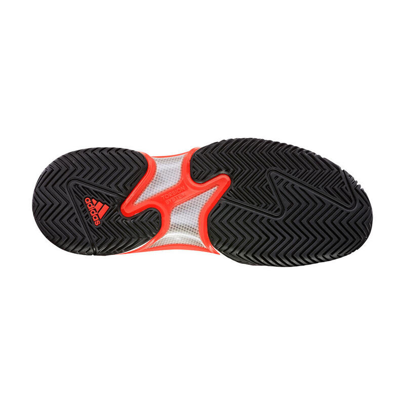 Calçado de Padel/Ténis Barricade Adidas Homem Branco/Preto