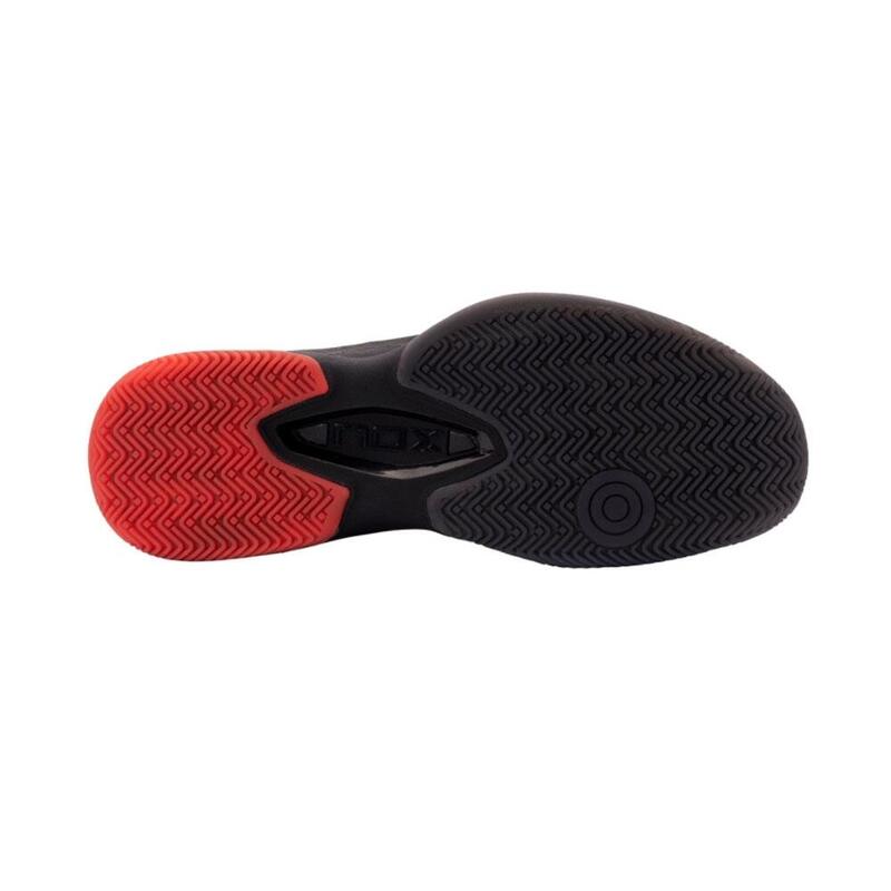 Zapatillas de pádel Nox AT10 LUX Negro/Rojo Unisex AGG