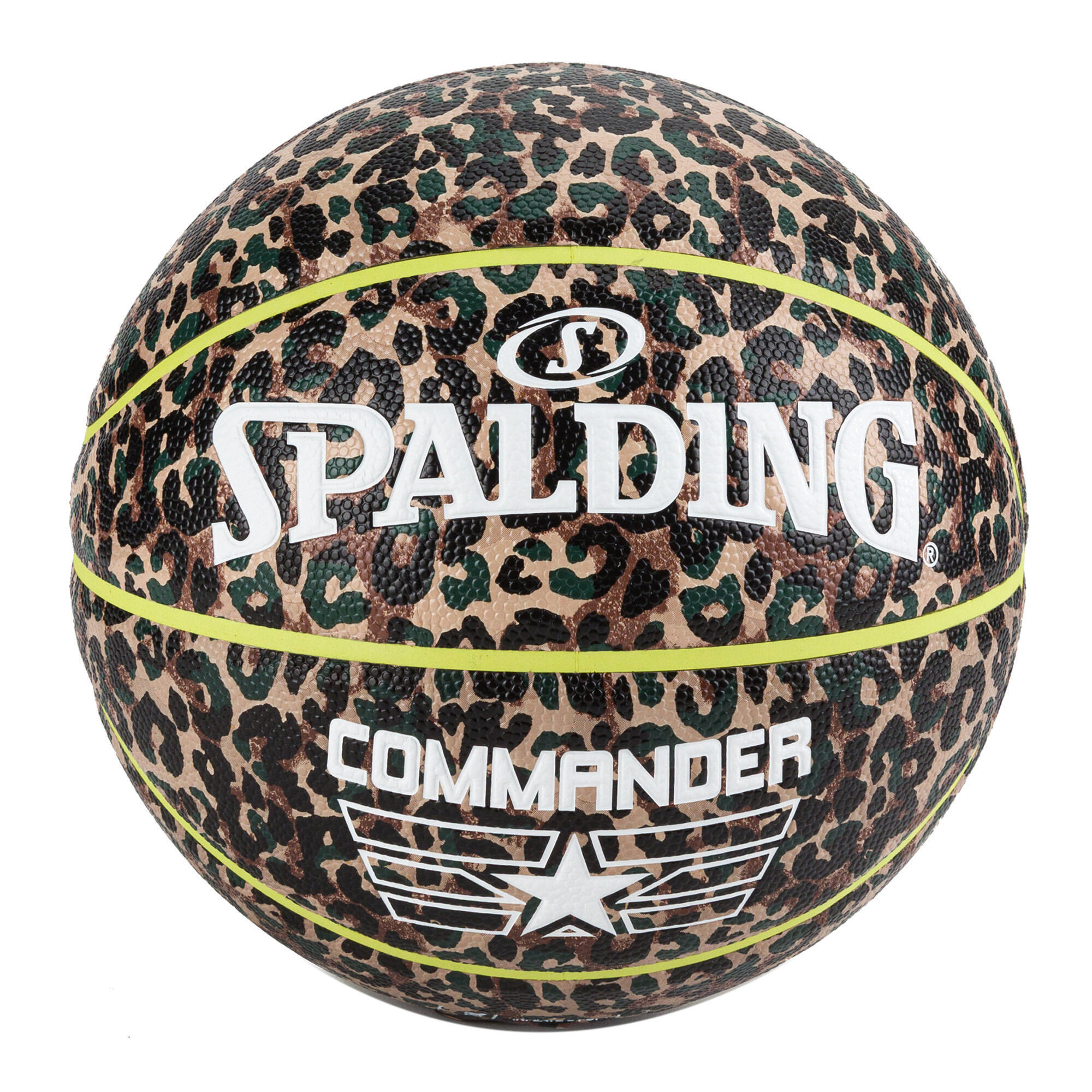Spalding - Spalding Commander Basket-ball - Ballon De Basket - Marron|orange - 7 - Decathlon