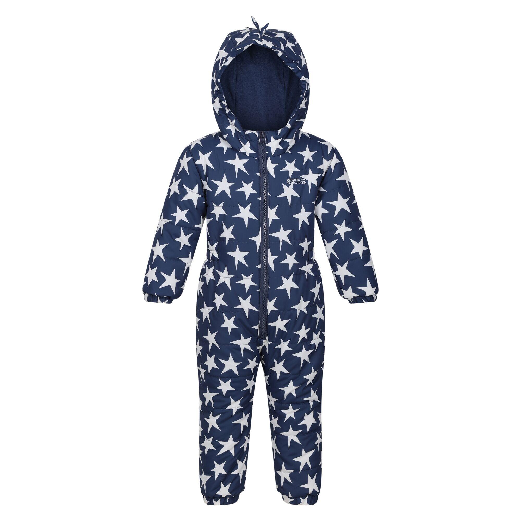 REGATTA Baby Penrose Stars Puddle Suit (Admiral Blue)
