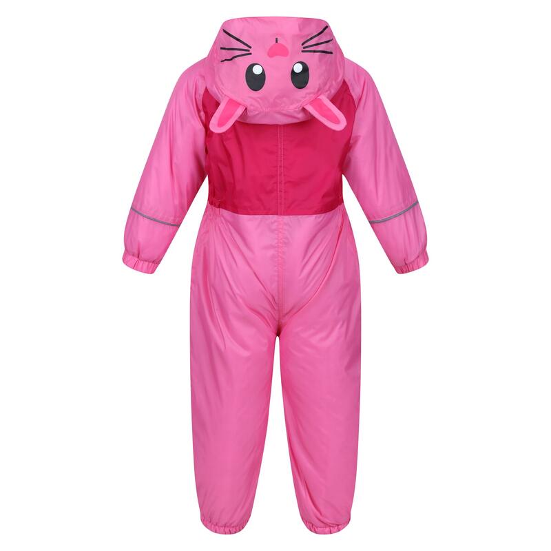 Combinaison de pluie MUDPLAY Enfant (Rose / Rose bonbon)