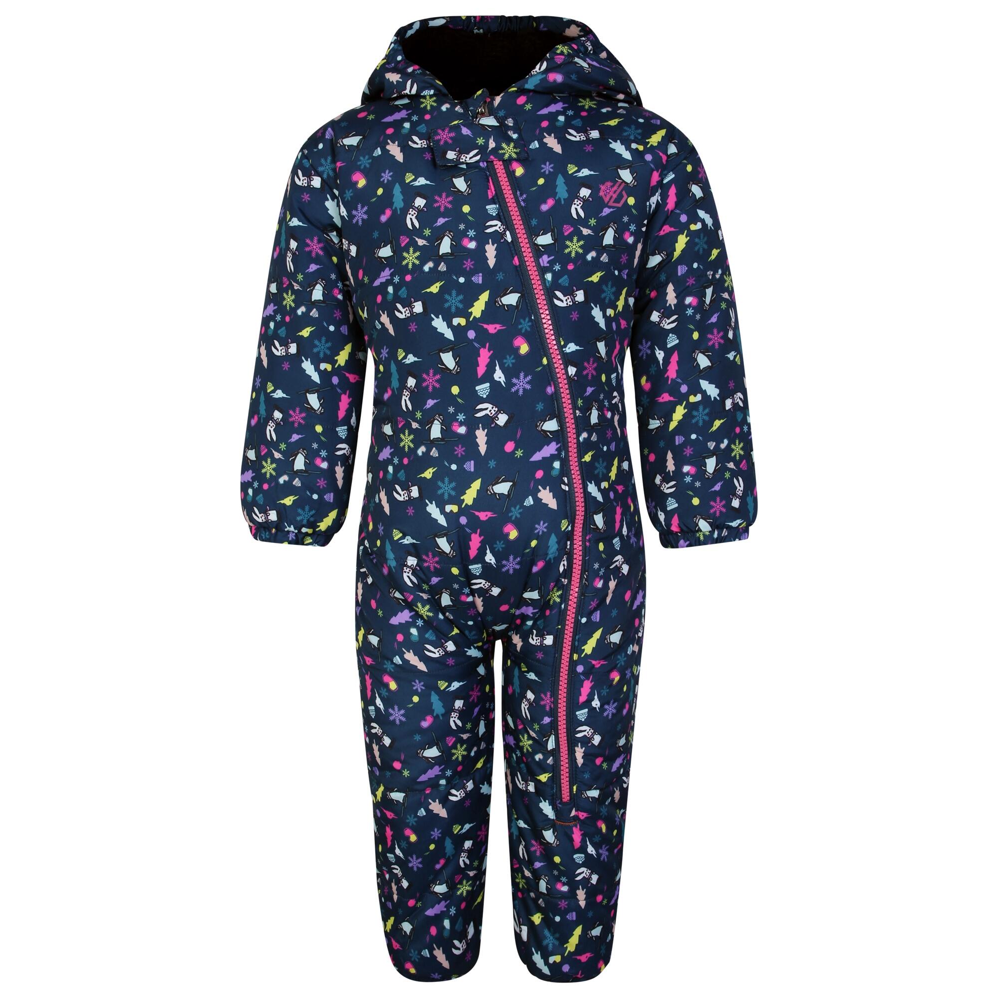 Dare 2b - Combinaison De Ski Bambino Bébé (flocons De Neige) - Combinaison De Surf Des Neiges - Multicolore - Taille Unique - Decathlon