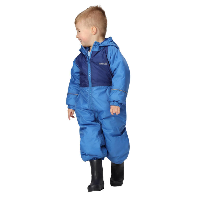 Combinaison de pluie MUDPLAY Enfant (Bleu foncé / Bleu roi)