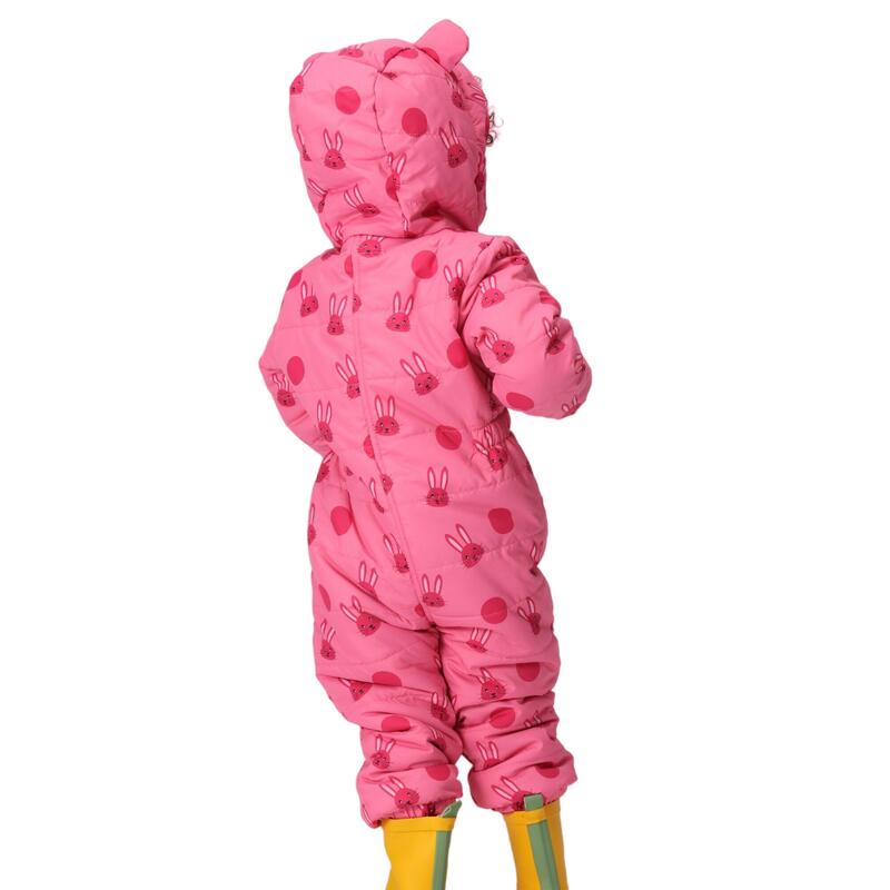 Kinder/Kids Penrose Konijn Puddle Suit (Vrij Roze)