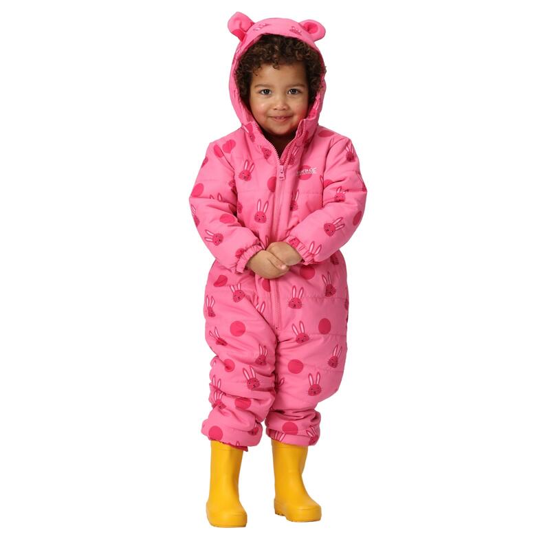 Kinder/Kids Penrose Konijn Puddle Suit (Vrij Roze)