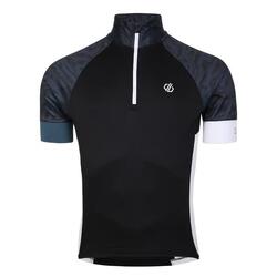 Maillot De Cyclisme STAY THE COURSE Homme (Gris Bleu / Noir)