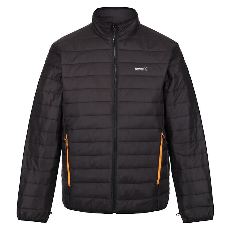 Chaqueta Impermeable Wentwood VIII para Hombre Negro, Pimienta Naranja