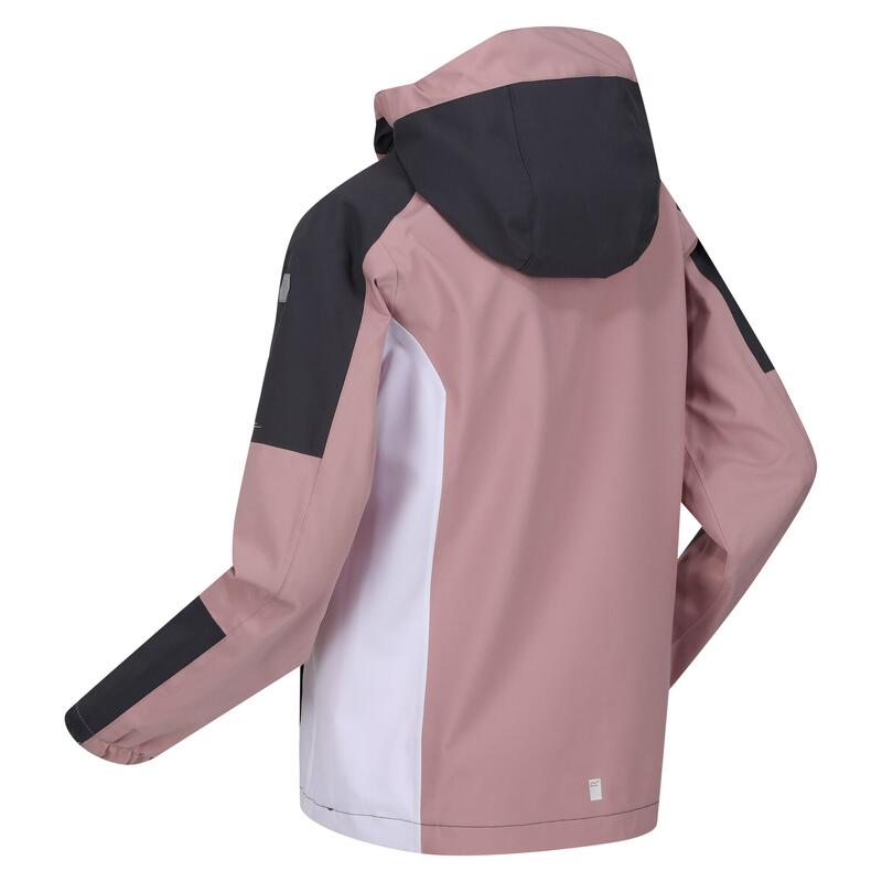 Veste imperméable HIGHTON Enfant (Mauve clair / Gris phoque)