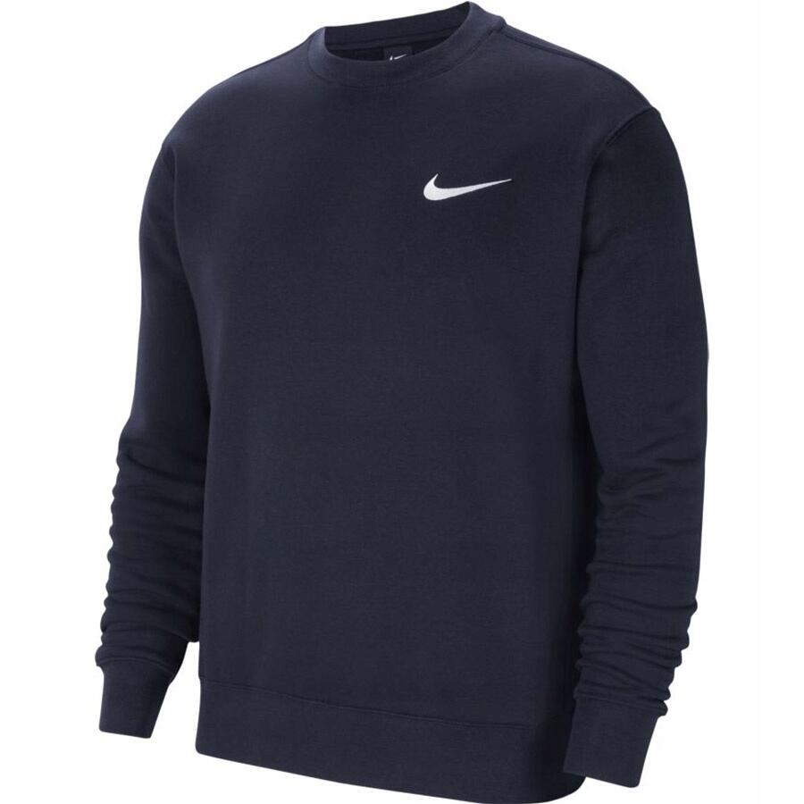 Nike Team Club 20, Felpa Girocollo Uomo - Nero, Blu 5/7