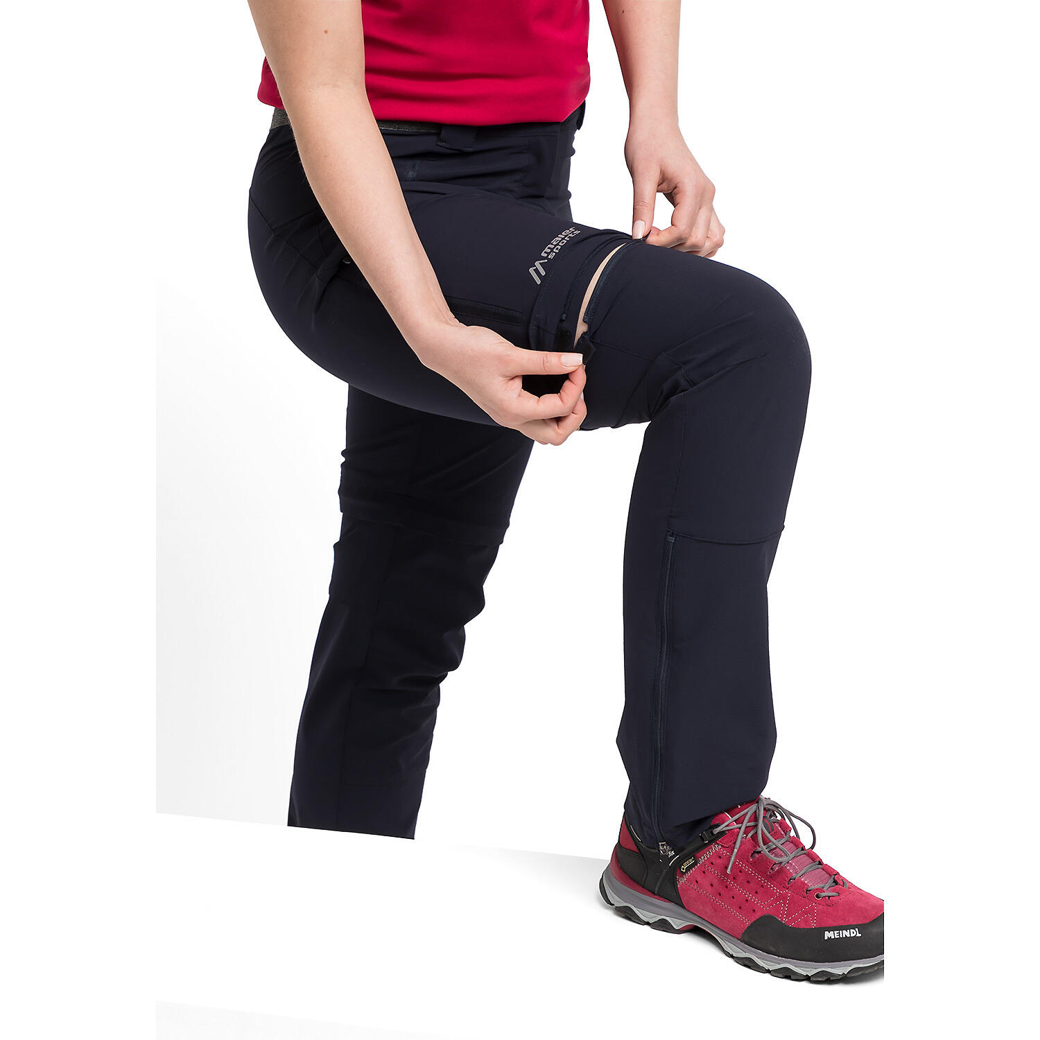 Damen Zip-Hose Norit 2.0 5/6