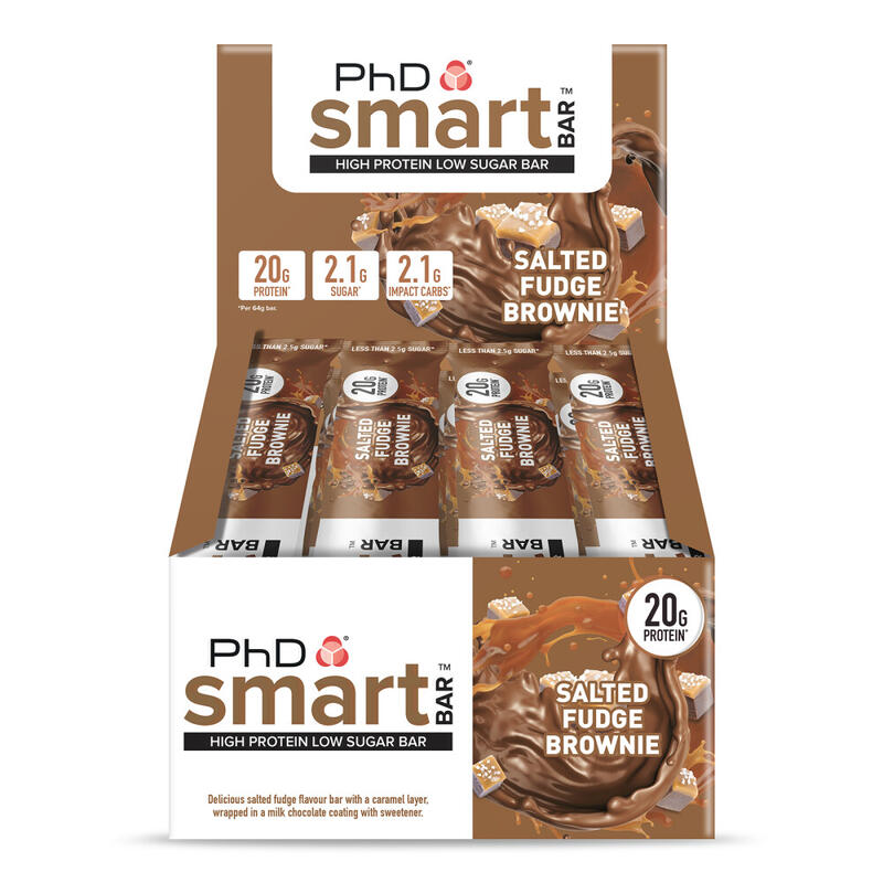 Smart Bar - Brownie au Caramel Salé